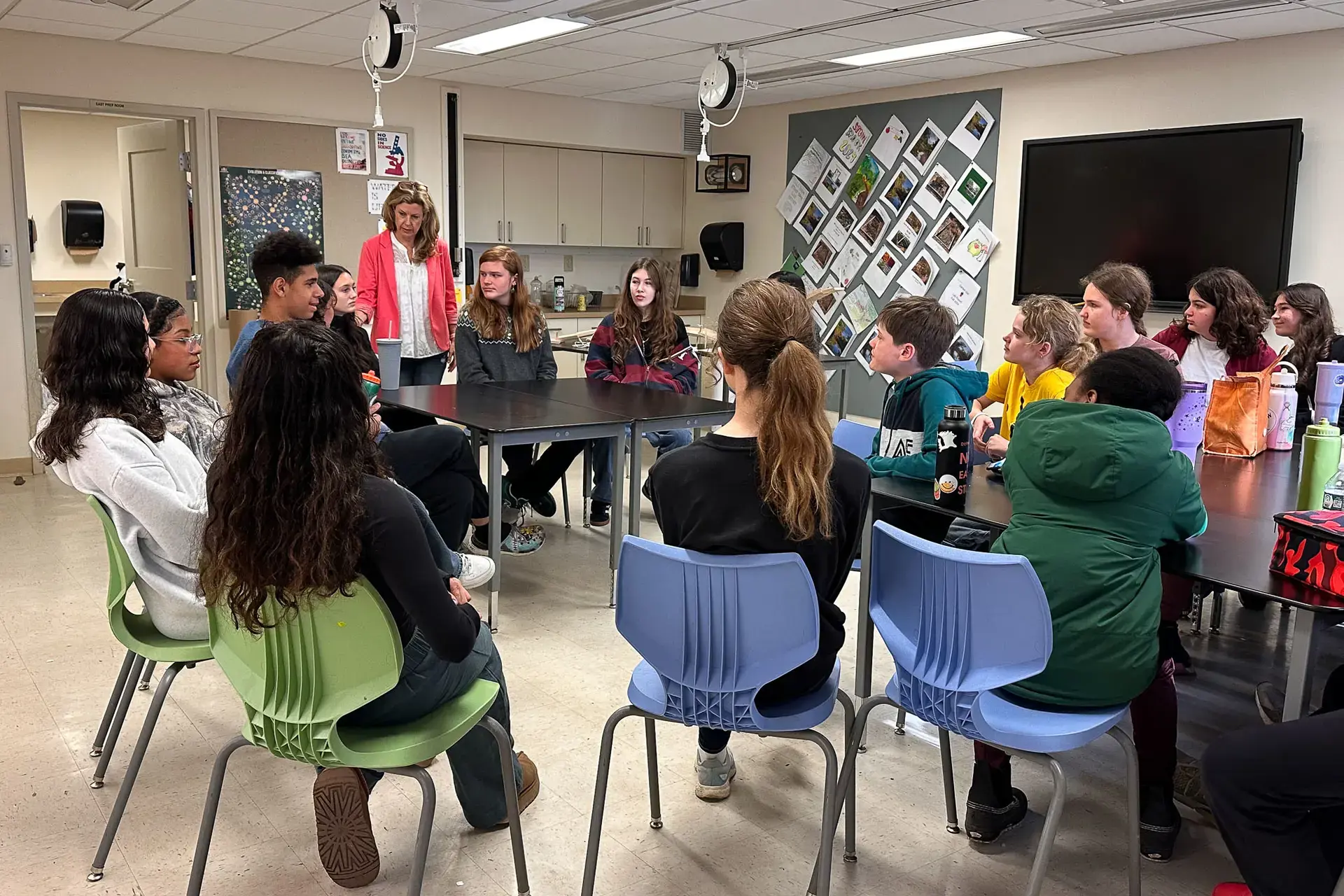 An alum panel meeting